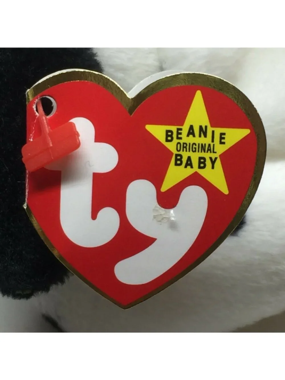 Ty Beanie Baby Dotty Dog Plush Stuffed Animal Retired With Tag October 17 1996